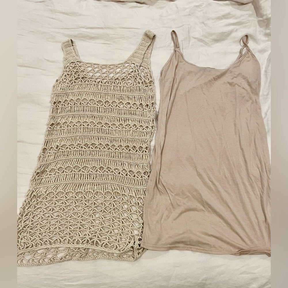 Boho swimsuit coverup or dress